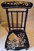 FRENCH ANTIQUE PRAYER CHAIR